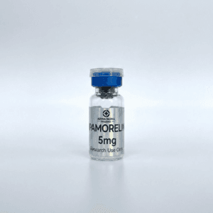Ipamorelin 5MG research peptide vial laboratory