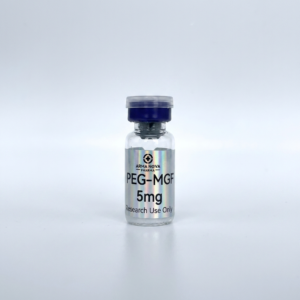 PEG-MGF 5MG research peptide vial for laboratory peptide research
