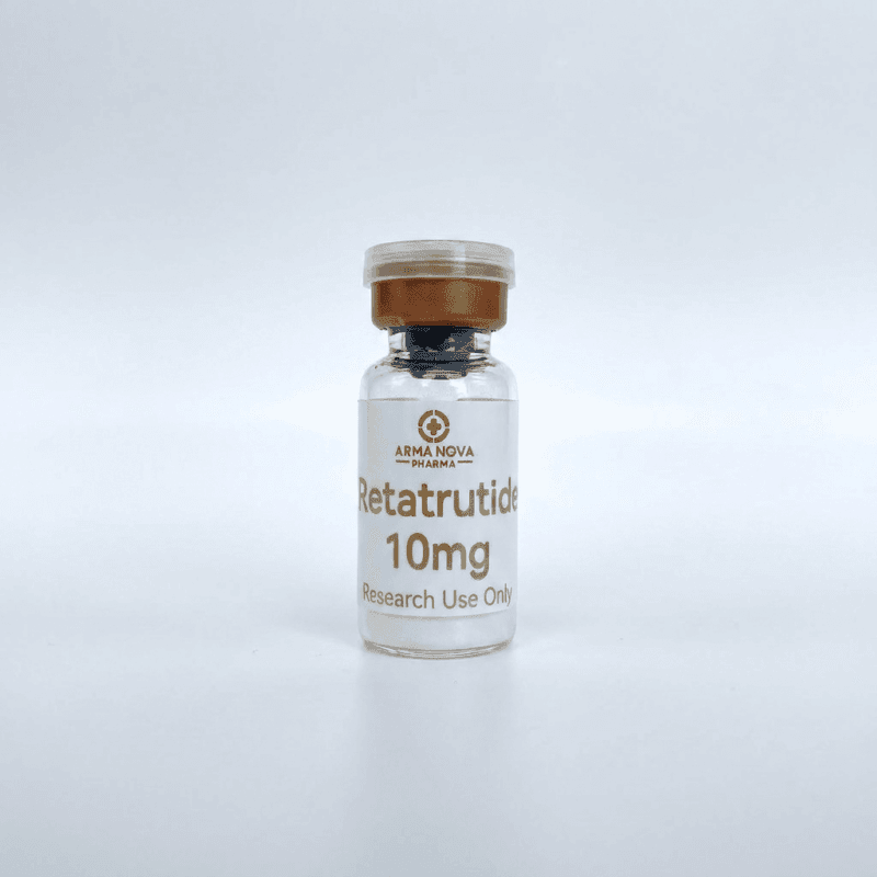 Retratudide 10MG research peptide vial laboratory
