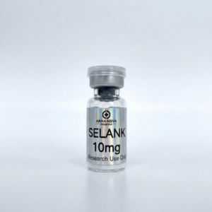 Selank 10MG research peptide vial laboratory neuroscience studies