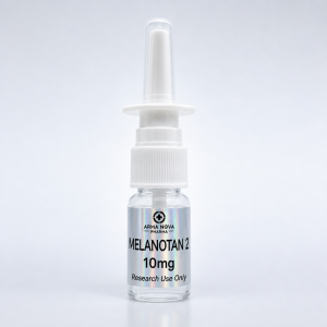 Melanotan 2 Nasal Spray 10mg research peptide — intranasal MT-II melanocortin agonist, supplied by Arma Peptides UK